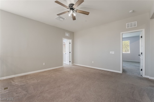 133 Clouded Ave, Henderson, NV 89002 - carpeted empty room featuring a ceiling fan, a smoke detector, and baseboards