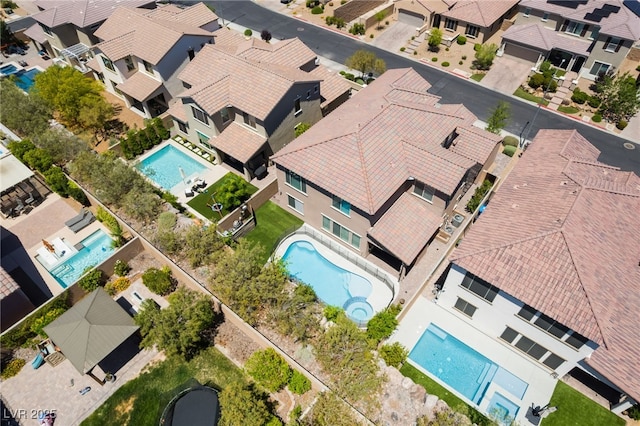 133 Clouded Ave, Henderson, NV 89002 - bird's eye view of a pool area