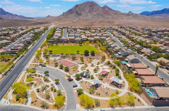 133 Clouded Ave, Henderson, NV 89002 - aerial perspective of suburban area with mountains