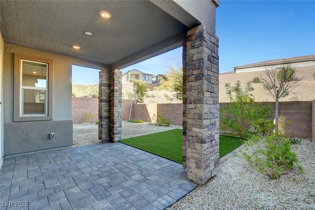 40 Strada Moscato, Henderson, NV 89011 - view of patio with a fenced backyard