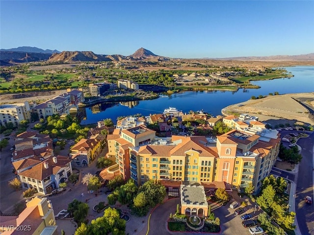 40 Strada Moscato, Henderson, NV 89011 - drone / aerial view of a water and mountain view