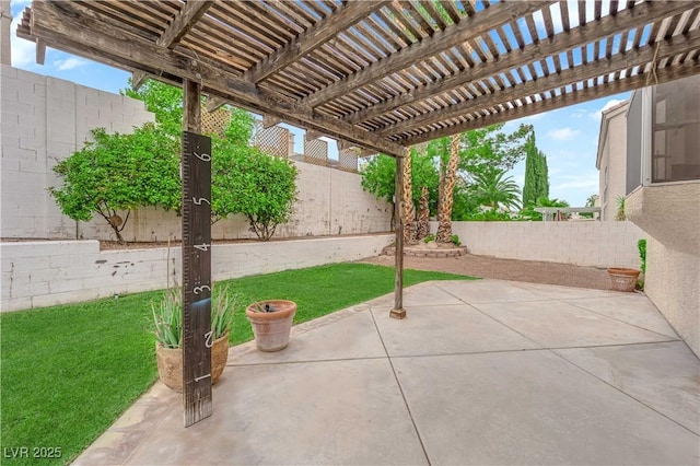 2257 Norway Pine Ct, Las Vegas, NV 89134 - view of patio with a pergola