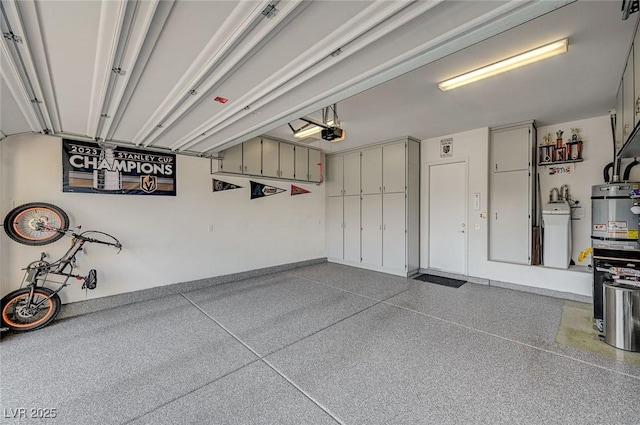 468 Harvest Rain, Las Vegas, NV 89011 - garage with a garage door opener and secured water heater