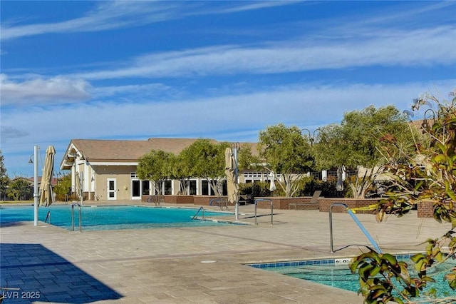 468 Harvest Rain, Las Vegas, NV 89011 - community pool featuring a patio area
