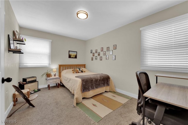 1320 Wengert Ave, Las Vegas, NV 89104 - bedroom with carpet floors, baseboards, and an office area