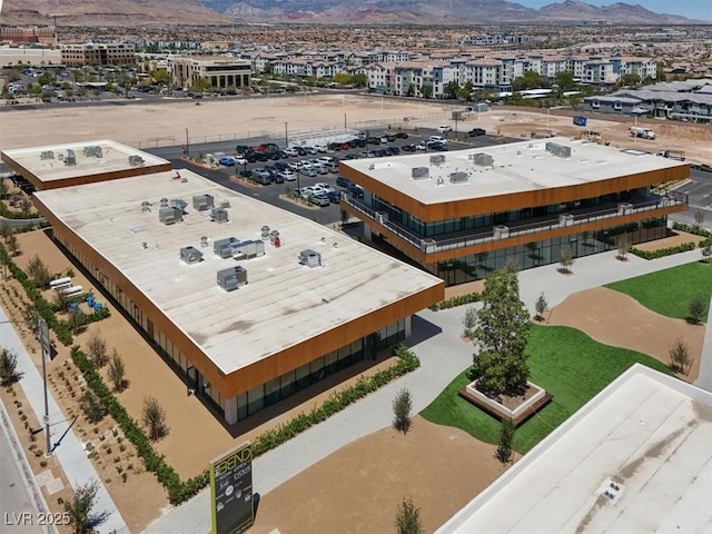 9198 Harbin Ave, Las Vegas, NV 89148 - bird's eye view of a mountain backdrop