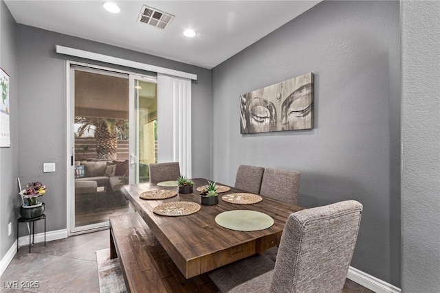 3005 Dotted Wren Ave, North Las Vegas, NV 89084 - dining area with baseboards and recessed lighting