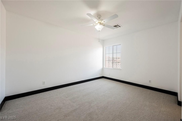 8244 Cupertino Heights Way, Las Vegas, NV 89178 - carpeted empty room with ceiling fan and baseboards