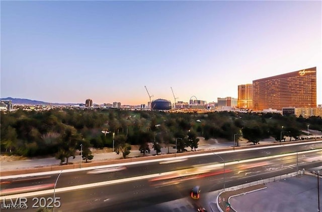 360 E Desert Inn Rd Unit 807, Las Vegas, NV 89109 - view of asphalt street with a city view