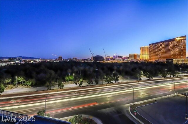 360 E Desert Inn Rd Unit 807, Las Vegas, NV 89109 - view of asphalt street featuring a city view and curbs