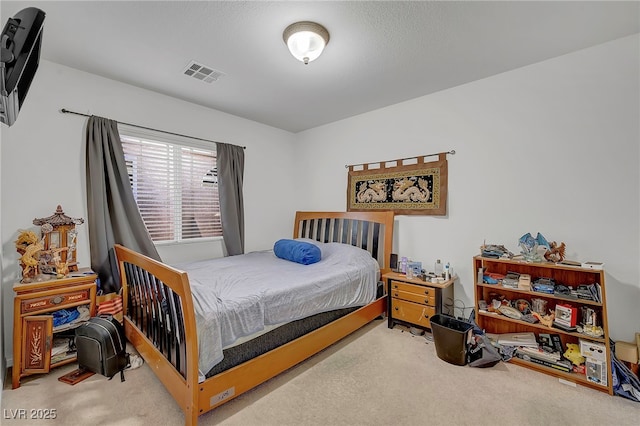 bedroom with carpet flooring