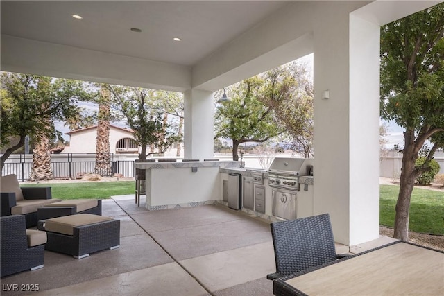 1610 Brock Ct, Las Vegas, NV 89117 - view of patio / terrace