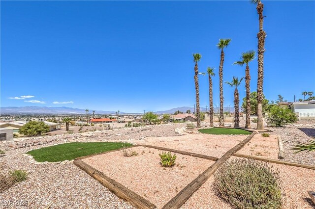 1157 Morning Sun Way, Las Vegas, NV 89110 - view of yard with a mountain view