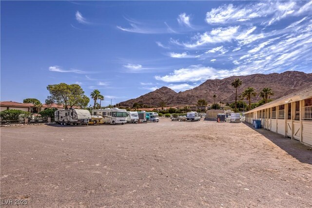 1157 Morning Sun Way, Las Vegas, NV 89110 - view of yard featuring a mountain view