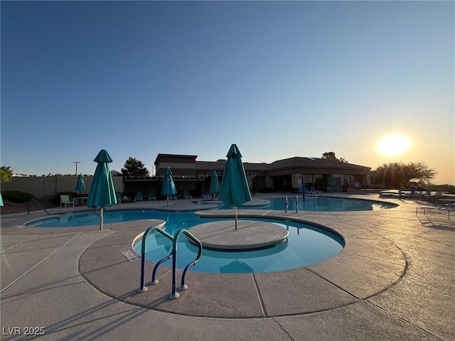 10532 Sea Palms Ave, Las Vegas, NV 89134 - community pool featuring a patio