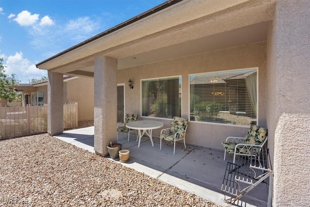 2108 Willow Wren Dr, North Las Vegas, NV 89084 - view of patio featuring fence