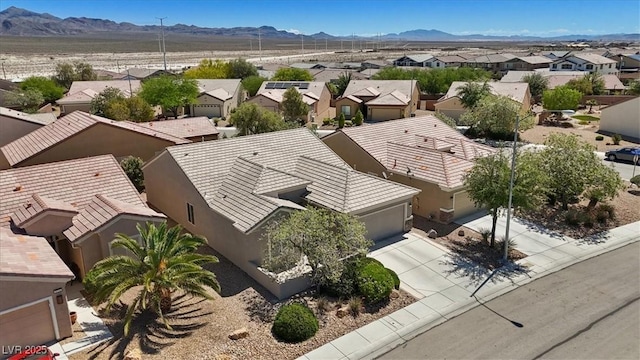 2108 Willow Wren Dr, North Las Vegas, NV 89084 - aerial perspective of suburban area featuring a mountainous background