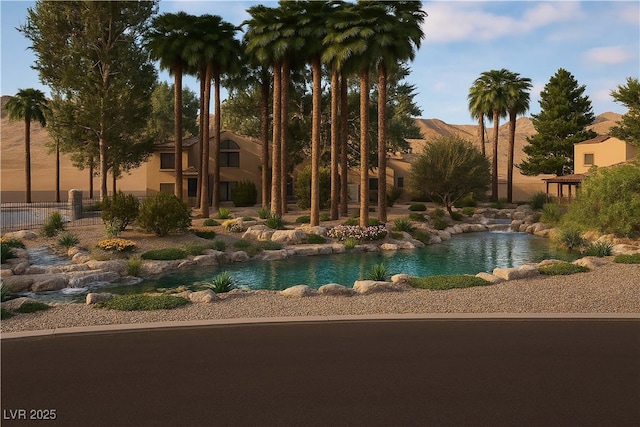 3394 Brookfield Dr, Las Vegas, NV 89120 - view of swimming pool featuring a mountain view