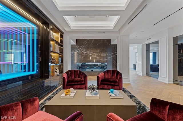 view of community lobby