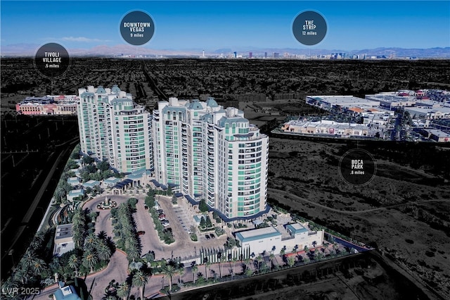 view of property location featuring nearby urban area