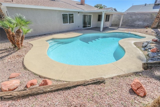 6842 Greengrove Dr, Las Vegas, NV 89103 - view of swimming pool with a patio area