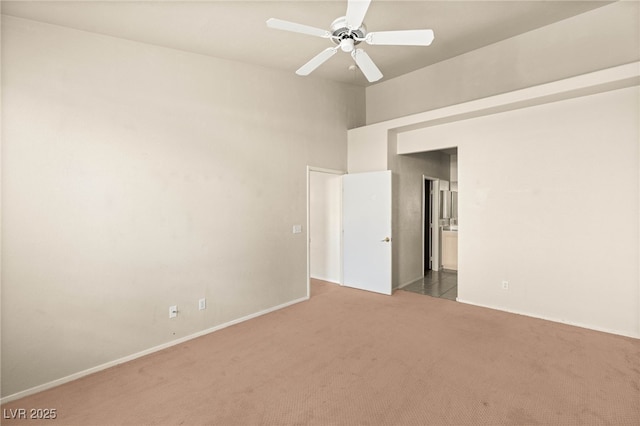 199 Bailey Island Dr, Henderson, NV 89074 - empty room featuring carpet, ceiling fan, and baseboards