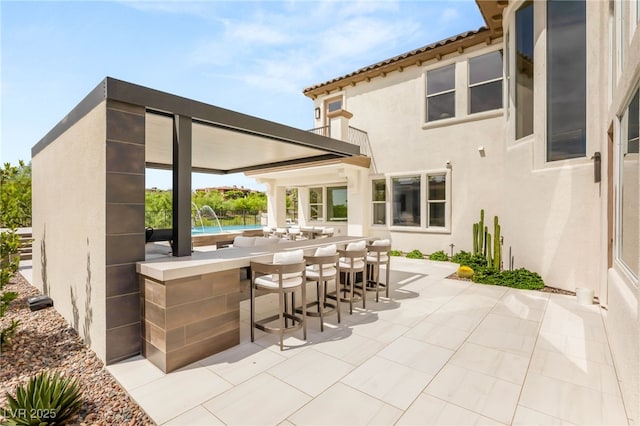11453 Glowing Sunset Ln, Las Vegas, NV 89135 - view of patio / terrace