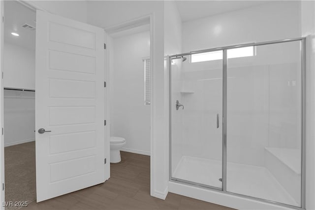 720 Webber Park St, Henderson, NV 89011 - full bath featuring a shower stall, toilet, and baseboards