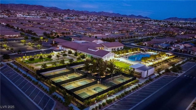 720 Webber Park St, Henderson, NV 89011 - aerial view of residential area with mountains