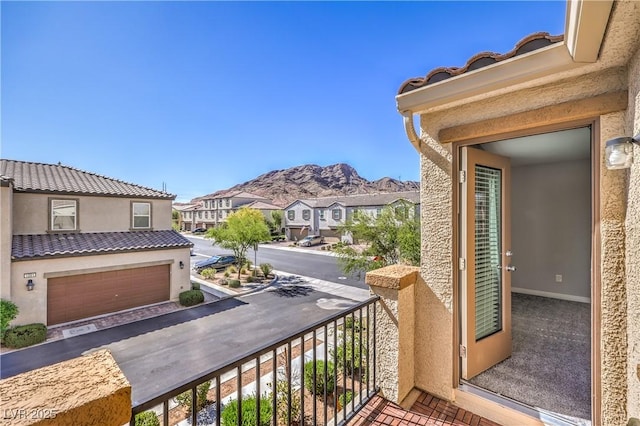 1201 Seaboard Ct, Henderson, NV 89002 - balcony featuring a residential view and a mountain view