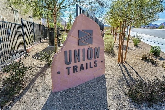 1201 Seaboard Ct, Henderson, NV 89002 - community / neighborhood sign featuring fence