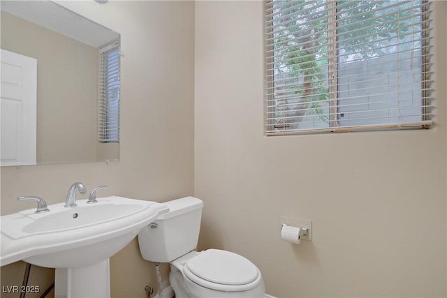 bathroom with toilet