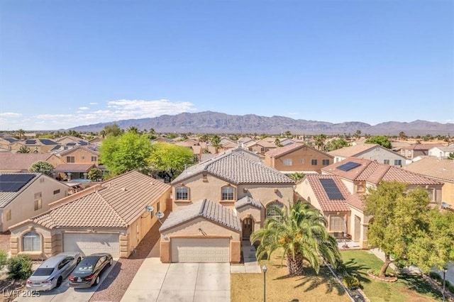 2104 Spanish Town Ave, North Las Vegas, NV 89031 - aerial perspective of suburban area with mountains
