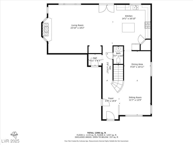 2104 Spanish Town Ave, North Las Vegas, NV 89031 - home floor plan