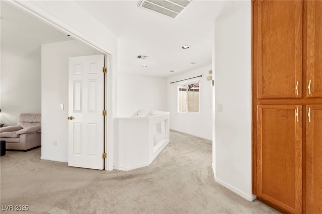 9522 Arrowhead Falls Ct, Las Vegas, NV 89148 - hall with light carpet and baseboards