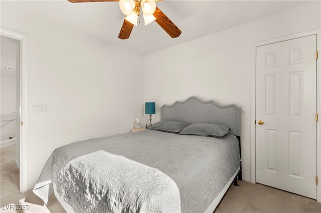 9522 Arrowhead Falls Ct, Las Vegas, NV 89148 - carpeted bedroom featuring a ceiling fan