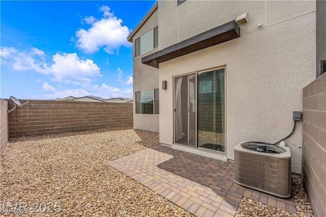 3192 Timorasso Ave, Henderson, NV 89044 - view of patio / terrace with central AC and a fenced backyard