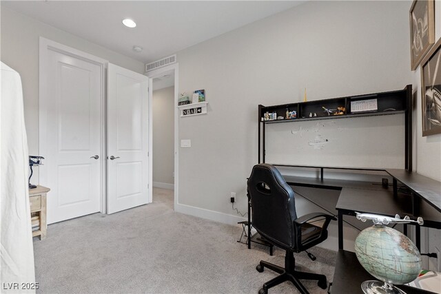 2601 Nevada Agave Ln, Las Vegas, NV 89138 - office area featuring carpet flooring and baseboards