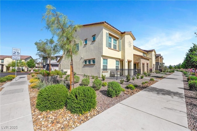 1125 Meadow Sparrow Pl, Henderson, NV 89011 - view of property featuring a residential view and fence