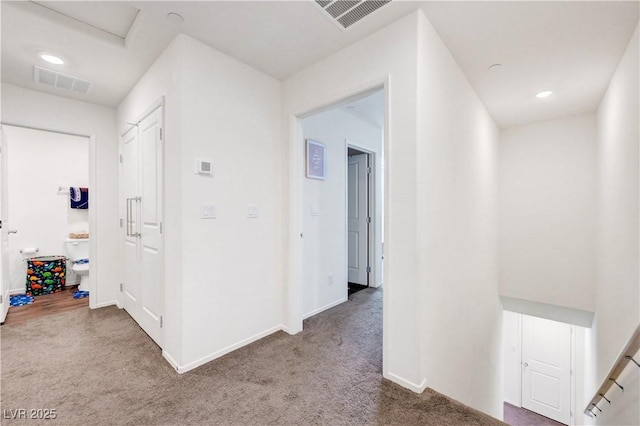 1125 Meadow Sparrow Pl, Henderson, NV 89011 - corridor featuring carpet flooring and baseboards