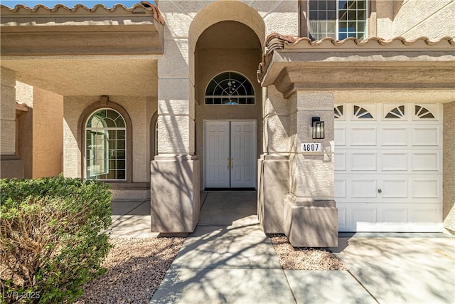 4607 El Camino Cabos Dr, Las Vegas, NV 89147 - property entrance with stucco siding