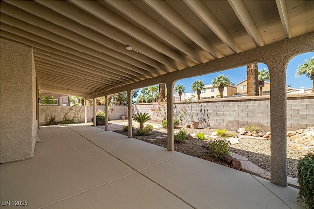 4607 El Camino Cabos Dr, Las Vegas, NV 89147 - view of patio featuring a fenced backyard