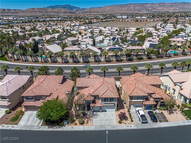 4607 El Camino Cabos Dr, Las Vegas, NV 89147 - aerial view of residential area with a mountainous background