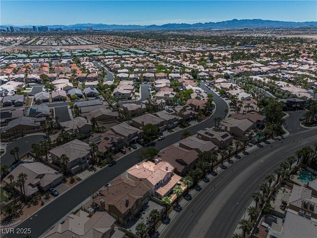 4607 El Camino Cabos Dr, Las Vegas, NV 89147 - view of property location with a mountain backdrop and nearby suburban area