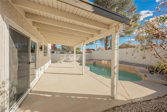 4669 Winfield Dr, Las Vegas, NV 89147 - view of patio with a fenced backyard