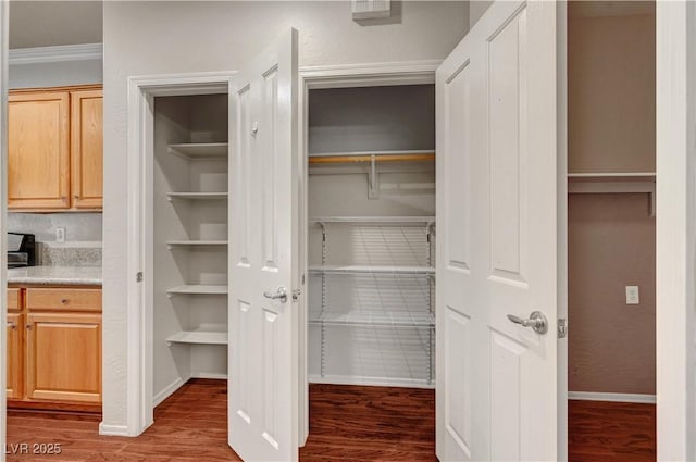view of pantry