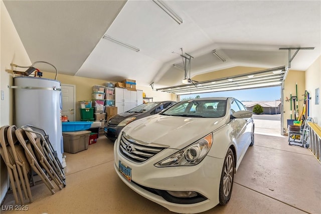3640 E Vineyard Dr, Pahrump, NV 89048 - garage featuring strapped water heater