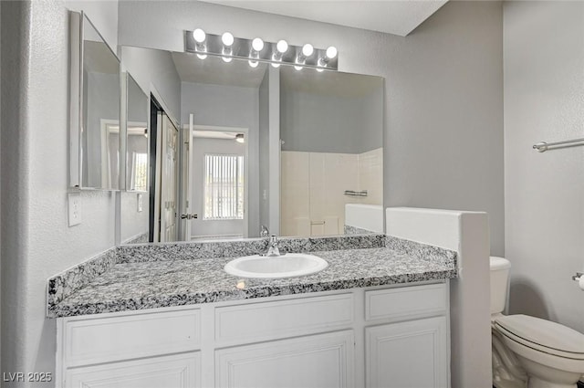 7189 S Durango Dr Unit 208, Las Vegas, NV 89113 - full bath with toilet, vanity, and a shower