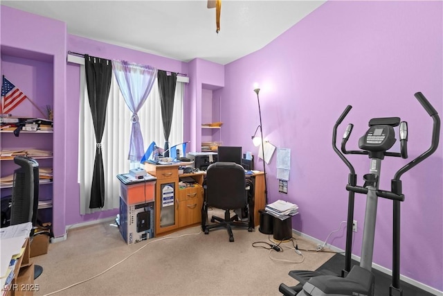 608 Blooming View Ave, North Las Vegas, NV 89032 - office space with light colored carpet and baseboards