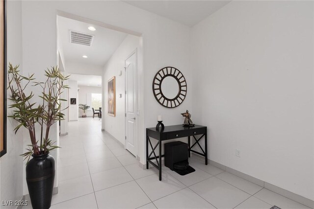 12844 New Providence St, Las Vegas, NV 89141 - hallway featuring recessed lighting and baseboards